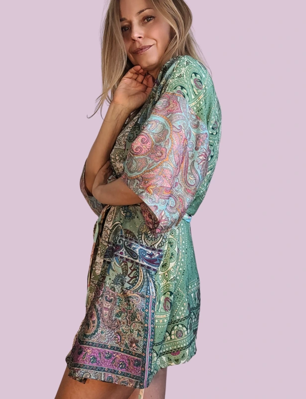 Krátky kaftan Mintel 1