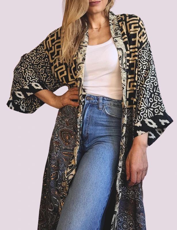 Kaftan Orient black 1