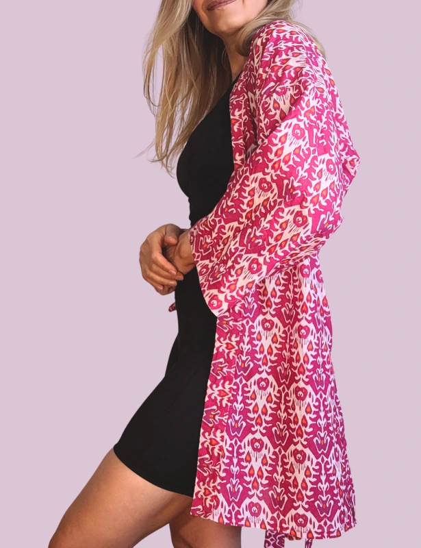 Krátky bavlnený kaftan Naia 2