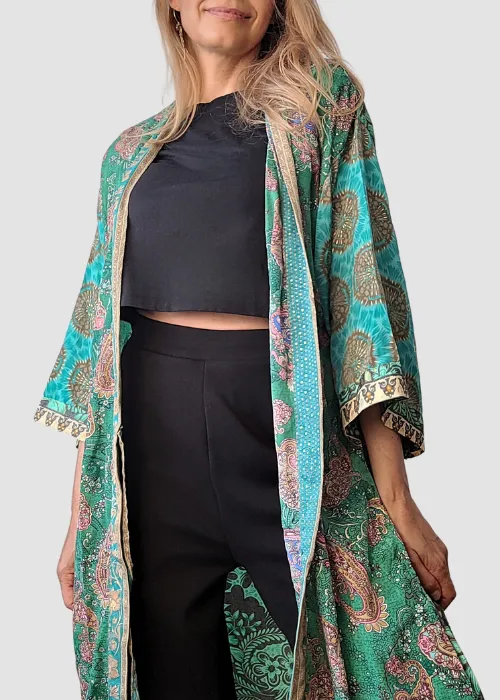 Kaftan - smaragdový sen