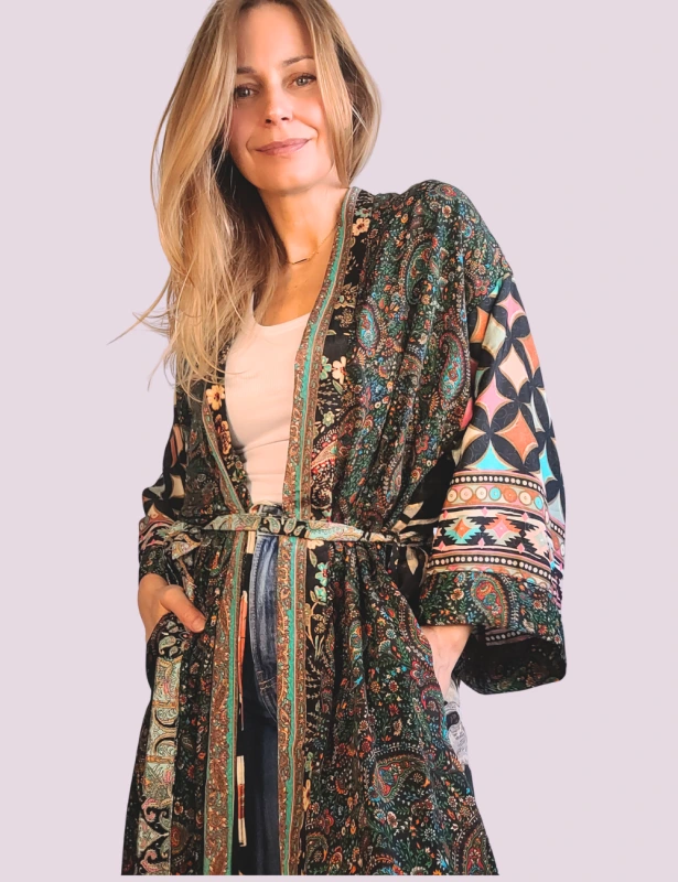 Kaftan Lilien