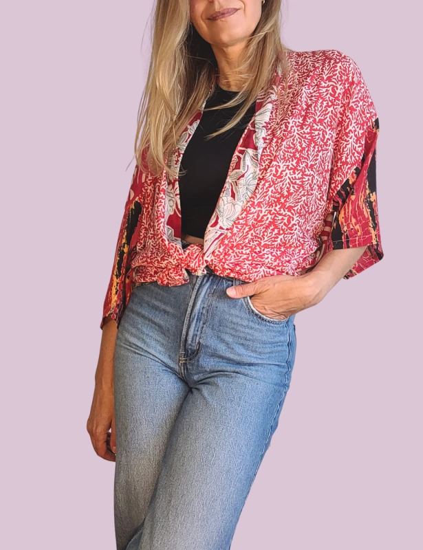 Krátky kaftan Chilli 1